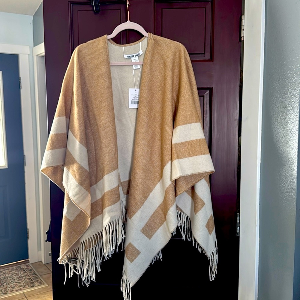NWT Walter Baker Poncho!